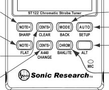 ST122 TurboTuner Guitar Tuner